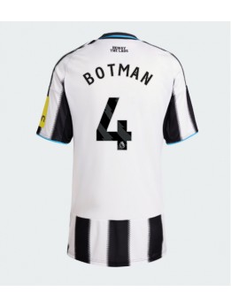 Newcastle United Sven Botman #4 Zenski Domaci Dres 2025-26 Kratak Rukavima Newcastle United Sven Botman #4 Zenski Domaci Dres 2025-26 Kratak Rukavima